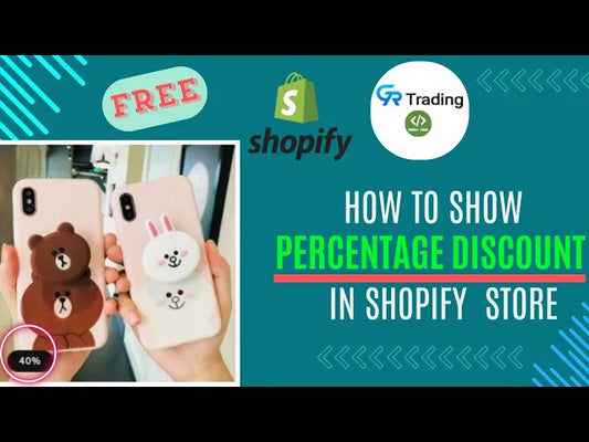 Display sale percentage instead of sale badge in Shopify theme | Dawn Customization