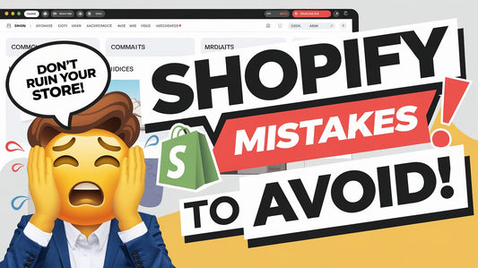 Thinking of building a Shopify store? Make sure you avoid these mistakes and set your business up for success.