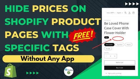 How to Hide Prices for Tagged Products in Shopify: Step-by-Step Guide