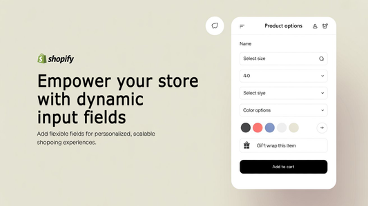 Implementing Dynamic Input Fields in Shopify