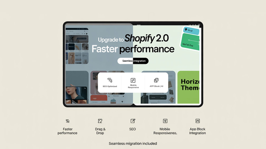 Upgrading our current Shopify theme to Shopify 2.0