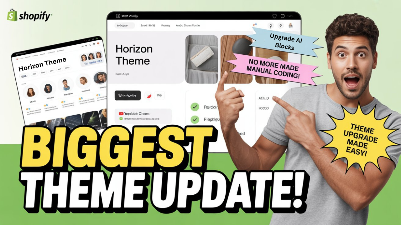 Shopify Upgrade The Biggest Update in Shopify’s New Themes — Seamless Upgrade with Blo ...