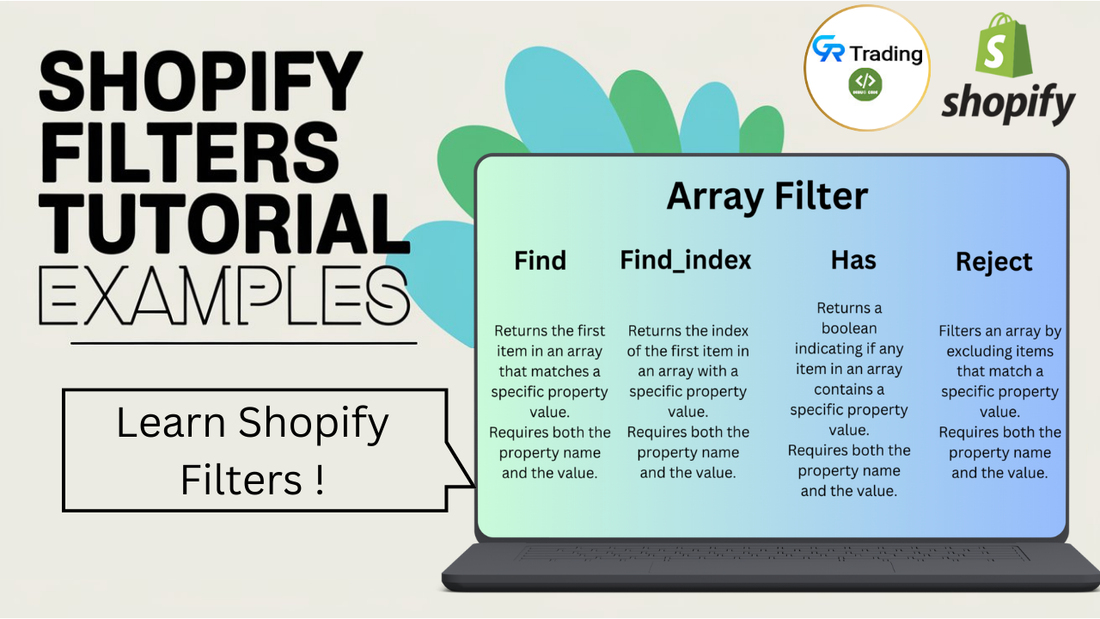 Shopify new filters find, find index, has, and reject | Learn how to use it Shopify filters | Free Sample codes