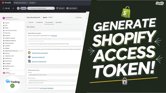 How to Generate an Access Token in Shopify