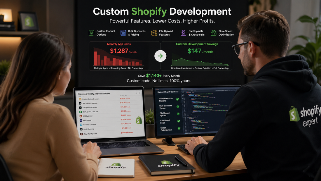 Stop Paying for Apps: Why Hiring a Shopify Developer Saves Money!