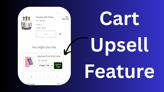 Cart Upsell Feature